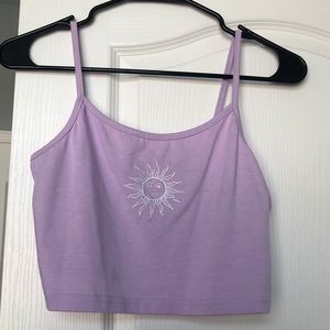 ROMWE cropped tank top